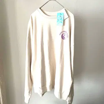 택 포함 새상품 록시 여성용 롱티 긴팔 M 베이지 롱 슬리브