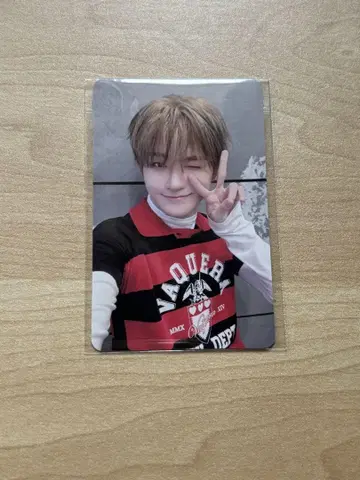 TWS 지훈 랜덤 트레이딩 카드 팝업 popup PLAY HARD