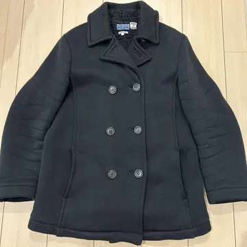 BLUE BLUE JAPAN 네이비 피 코트 사이즈 3