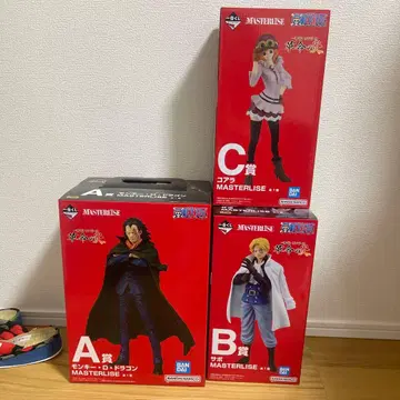 제일복권 원피스 혁명의 불꽃 드래곤 사보 코알라 3종 세트 미개봉