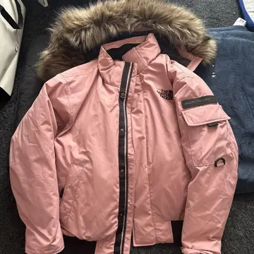 THE NORTH FACE 핑크 다운 자켓