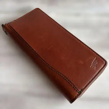 RED WING 브라운 가죽 장지갑