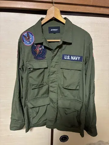 AVIREX BDU 탑건 사이즈 M