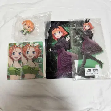 5등분의 신부 고토요메 제일복권 아크릴 스탠드 쵸코놋코 카드 등