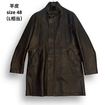 라이카 양가죽 시프스킨 코트 3way 라이카 인더스트리 브라운 아우터