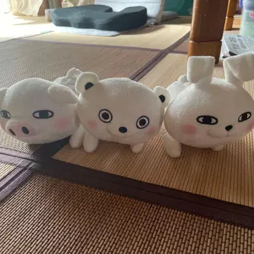 봉제 인형 3체 세트