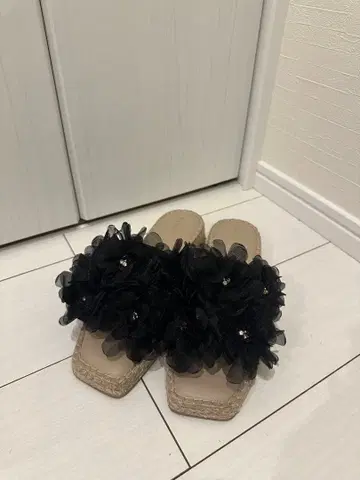 RANDA 플라워 샌들 L 사이즈