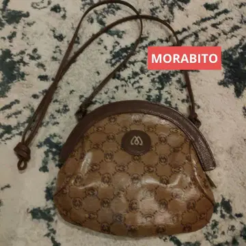 MORABITO 브라운 숄더백 PVC