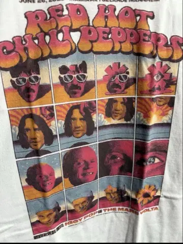 Red Hot Chili Peppers T셔츠 XL 렛치리T셔츠