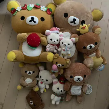 리락쿠마 코리락쿠마 봉제 인형 묶음 판매