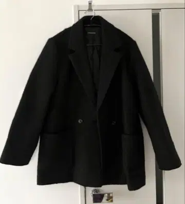[ JEANASIS ] 컬리 부클레 W 자켓 블랙