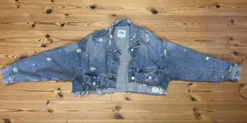 ZARA 크롭 데님 자켓