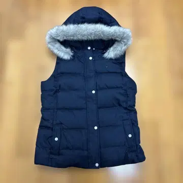 TOMMY HILFIGER 네이비 다운 베스트