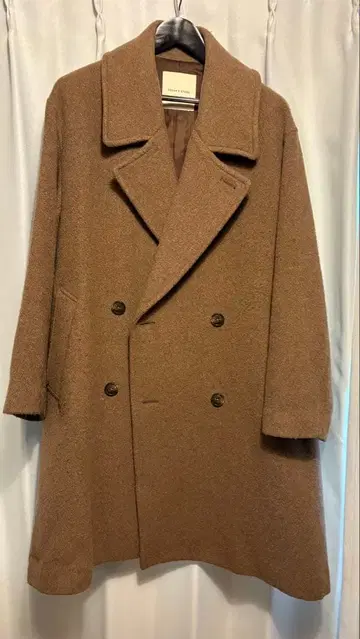 FREAK'S STORE 브라운 울 코트