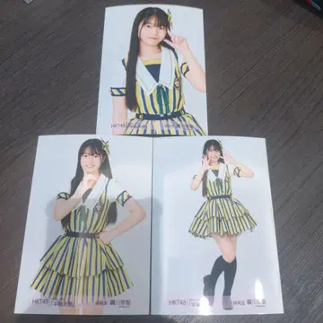 HKT48 츠루카와 나치 반팔 천사 회장 브로마이드