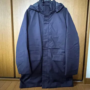 [ 새상품급 ] UNIQLO 네이비 마운틴 파카 하이브리드 다운 코트