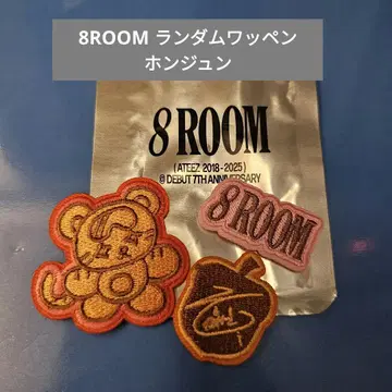 ATEEZ 8ROOM POPUP 와펜 홍준
