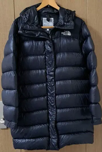 THE NORTH FACE 블랙 롱 다운 자켓
