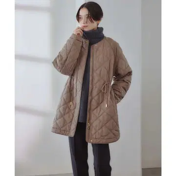 UNFILO [ 경량 워셔블 ] 충전솜 퀼팅 아우터