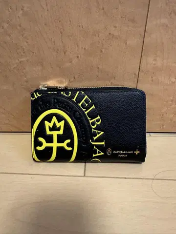 CASTELBAJAC 지갑 블랙/옐로우 컬러