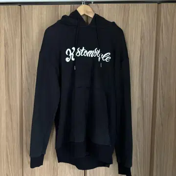 kustomstyle 자수 후드티