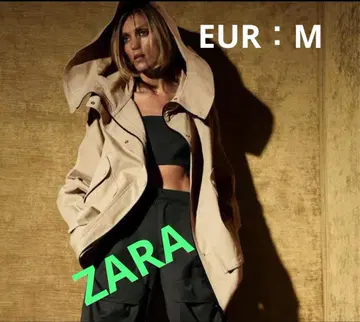 [ ZARA ] 오버 사이즈 코튼 후드티