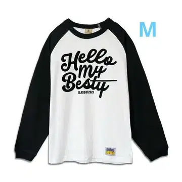 befirst hello my besty 롱 슬리브 T셔츠 M