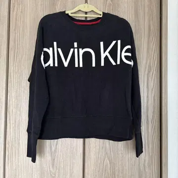 Calvin Klein 블랙 맨투맨 XS