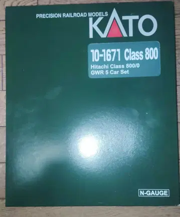 KATO 10-1671 영국 철도 Class800/0 GWR 5량 세트