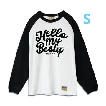 BE:FIRST hello my besty 롱 슬리브 T셔츠 S