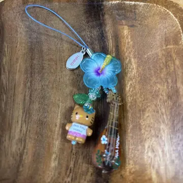 키티 하와이 한정판 끈 스트랩 ALA MOANA