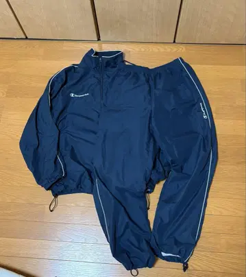 Champion 네이비 나일론 셋업 XL