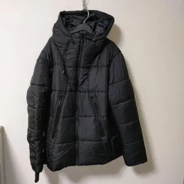 블랙 다운 자켓