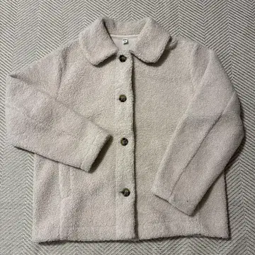 UNIQLO 베이지 보아 자켓