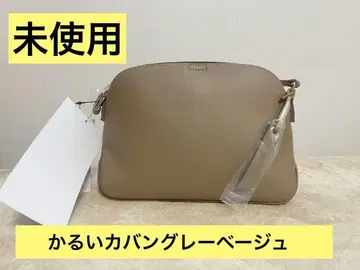 [ 미사용 ] 레가토 라르고 숄더백 그레이 베이지 가벼운 가방