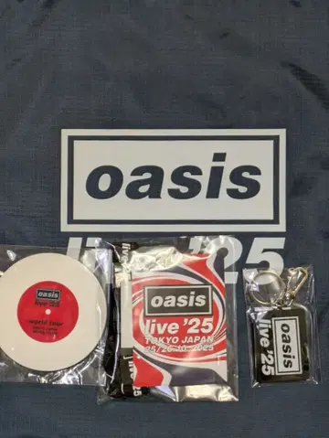 Oasis 라이브 VIP 기념 굿즈
