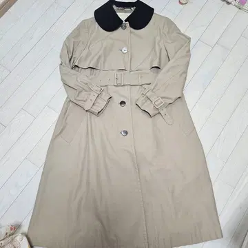케이프 요크 트렌치코트 벨로아 칼라