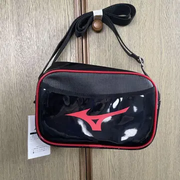 Mizuno 숄더백 블랙/레드