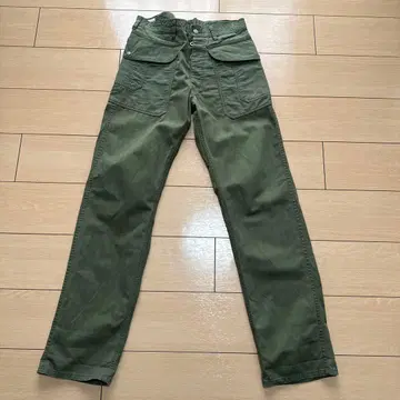 SASSAFRAS 카고 팬츠 올리브 S