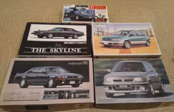 프라모델 추억의 자동차 5종 세트