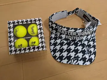 MASTER BUNNY EDITION 바이저 하운드 투스 패턴, 공