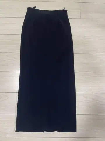 타이트 스커트 네이비 aunans