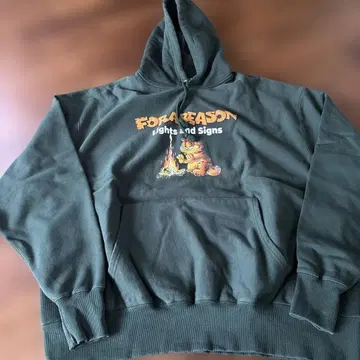 FOR A REASON 가필드 후드티 hoode tee 티셔츠