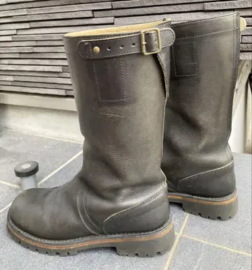 앤드뮐러미스테르 블랙 엔지니어 부츠 37