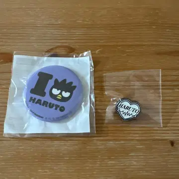 treasure HARUTO 캡슐 토이 캔뱃지 핀 배지 세트