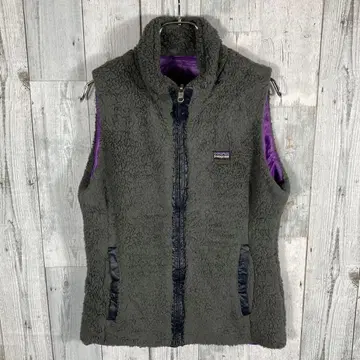 Patagonia 그레이 플리스 슬리브리스 베스트