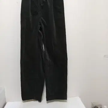 코듀로이 팬츠 블랙
