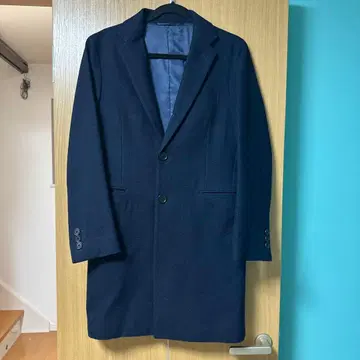 UNITED ARROWS 네이비 체스터 코트