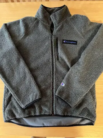 Champion 플리스 자켓 그레이