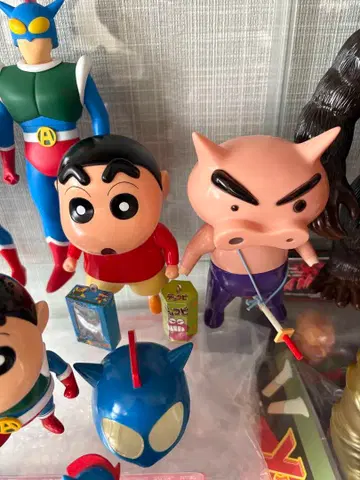 짱구는 못말려  소프트 비닐 세트